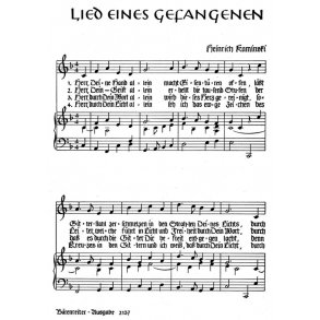 Lied eines (unbekannten) Gefangenen - chambinski, Heinrich
