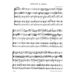 Twelve Methodical Sonatas - Telemann, Georg Philipp