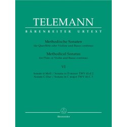 Twelve Methodical Sonatas - Telemann, Georg Philipp