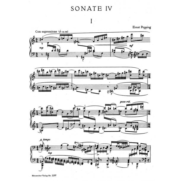Sonata - Pepping, Ernst