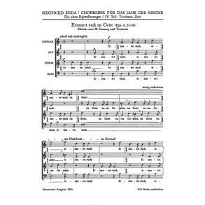 Erneuert euch im Geist : Epistelmotette für den 19. Sonntag nach Trinitatis