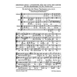 Es wird aber des Herren Tag kommen : Epistelmotette zum 27. Sonntag nach Trinitatis