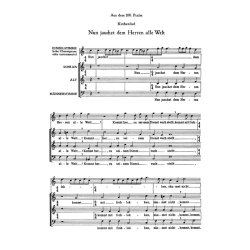 Psalmen 40, 92, 100, 103 und 104