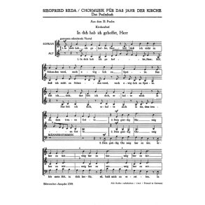 Psalm 31 In dich hab ich gehoffet, Herr (1948)