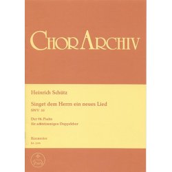 Singet dem Herrn ein neues Lied