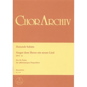 Singet dem Herrn ein neues Lied