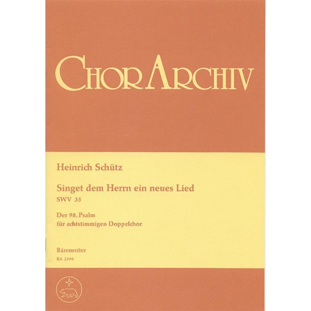 Singet dem Herrn ein neues Lied