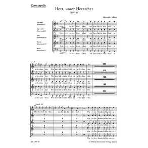 Herr, unser Herrscher : Capell-Chor vokal