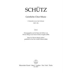 Sammlet zuvor das Unkraut : SWV 376 Motet No. 8 from Geistliche Chor-Music