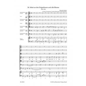 Sehet an den Feigenbaum und alle Bäume : SWV 394 Motet No. 26 from Geistliche Chor-Music