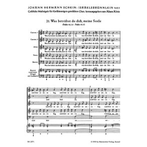Was betrübst du dich, meine Seele