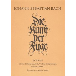 The Art of Fugue - Bach, Johann Sebastian