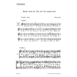 Macht hoch die Tur : Choral Cantata