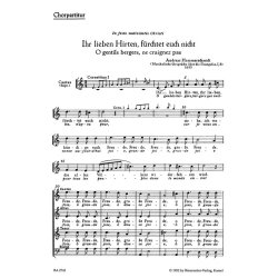 Ihr lieben Hirten, furchtet euch nicht : O gentils bergers, ne craignez paz