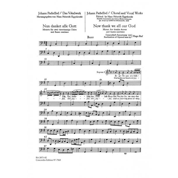 Now thank we all our God - Pachelbel, Johann
