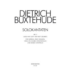 Also hat Gott die Welt geliebet - Buxtehude, Dietrich