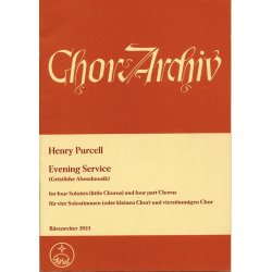 Evening Service : Magnificat and Nunc dimittis