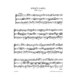 Zw&ouml;lf Methodische Sonatas - Telemann, Georg Philipp