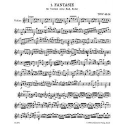 Twelve Fantasias - Telemann, Georg Philipp