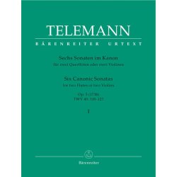 Six Canonic Sonatas - Telemann, Georg Philipp