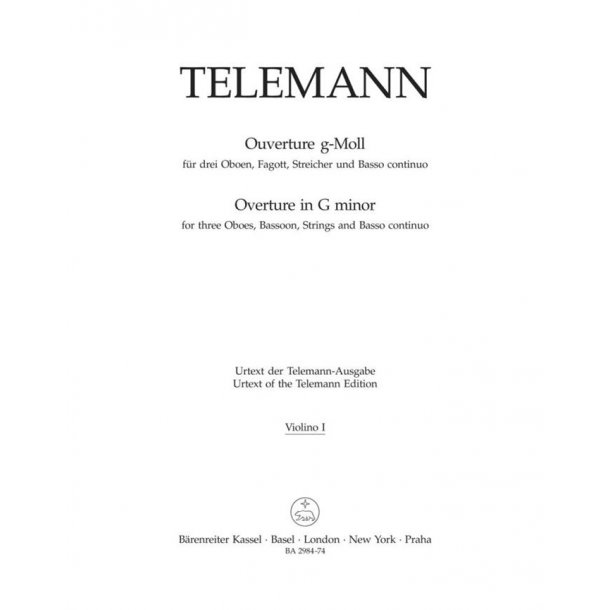 Ouverture - Telemann, Georg Philipp