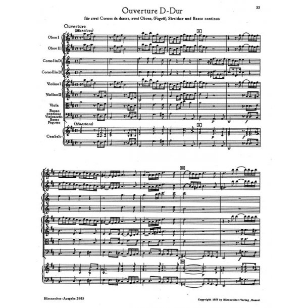 Ouverture - Telemann, Georg Philipp