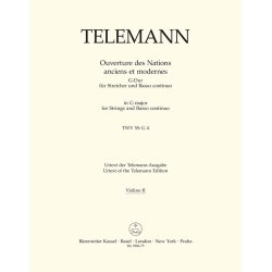 Ouvert&uuml;re des Nations anciens et modernes - Telemann, Georg Philipp