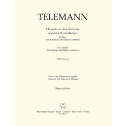 Ouvert&uuml;re des Nations anciens et modernes - Telemann, Georg Philipp