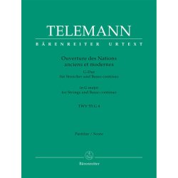 Ouverture des Nations anciens et modernes - Telemann, Georg Philipp