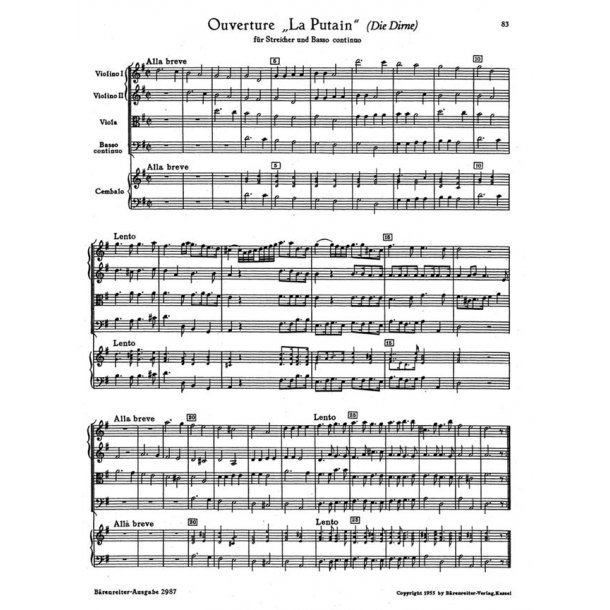 Overture - Telemann, Georg Philipp