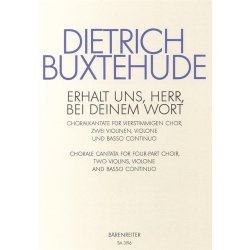 Erhalt uns Herr, bei deinem Wort - Uphold us by Thy mighty - Buxtehude, Dietrich