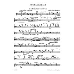 String Quartet - Schwarz-Schilling, Reinhard