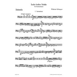 Six easy Pieces - Killmayer, Wilhelm