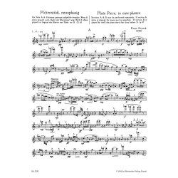 Flute Piece, in nine phases - Krenek, Ernst