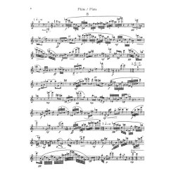 Flute Piece, in nine phases - Krenek, Ernst