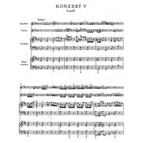 Concerto mit mehrfachen Besetzungsmöglichkeiten - Telemann, Georg Philipp