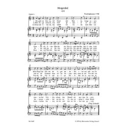 Die Ges&auml;nge zu G.Chr.Schemellis Gesangbuch und 6 Lieder aus dem Klavierb&uuml;chlein f&uuml;r Anna Magdalena - Bach, Johann Sebastian