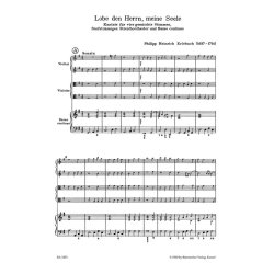 Lobe den Herrn, meine Seele - Erlebach, Philipp Heinrich