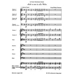 Ruft es aus in alle Welt - Telemann, Georg Philipp