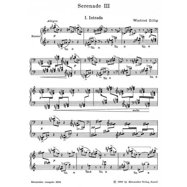 Serenade - Zillig, Winfried