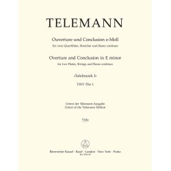 Ouvert&uuml;re und Conclusion - Telemann, Georg Philipp
