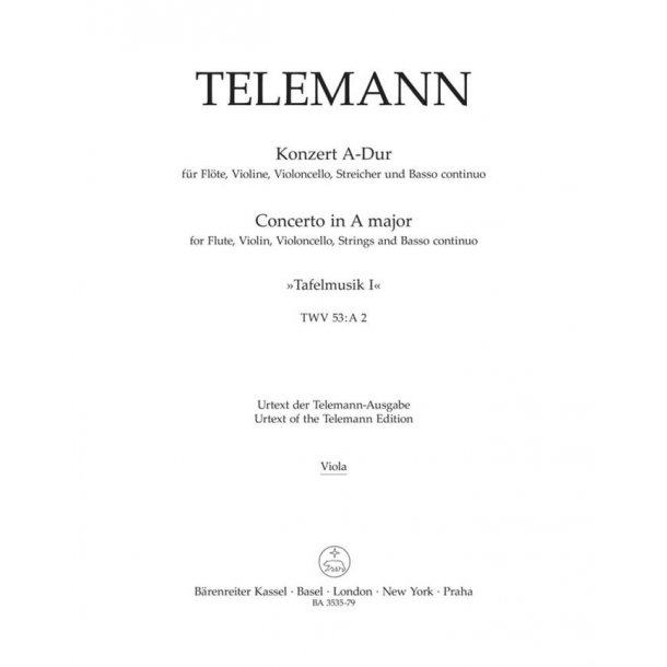 Concerto - Telemann, Georg Philipp