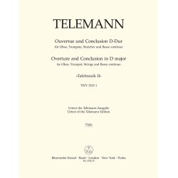 Ouvert&uuml;re und Conclusion - Telemann, Georg Philipp