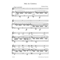 Zehn Lieder - Zillig, Winfried