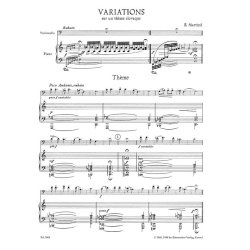 Variations on a Slovakian Theme - Martinu, Bohuslav