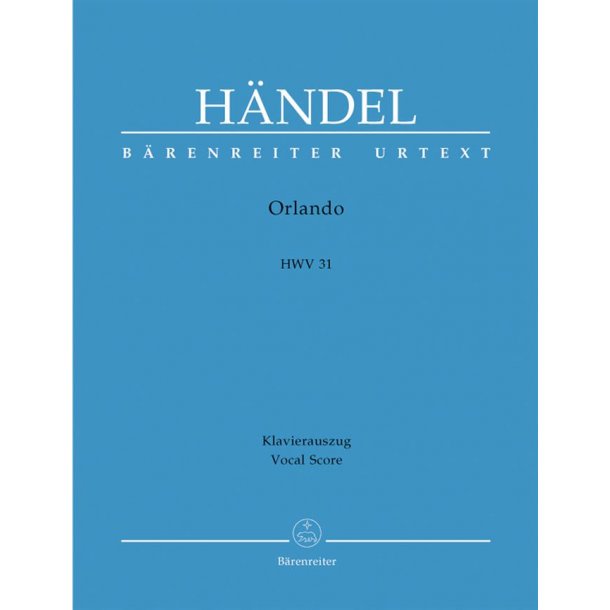 Orlando HWV 31 : New revised edition