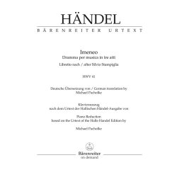 Imeneo Hwv 41 Vocal Score