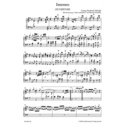Imeneo Hwv 41 Vocal Score