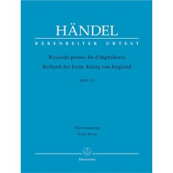 Riccardo Primo, Re D'Inghilterra HWV 23