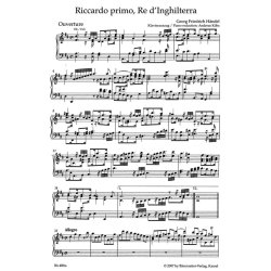 Riccardo Primo, Re D'Inghilterra HWV 23